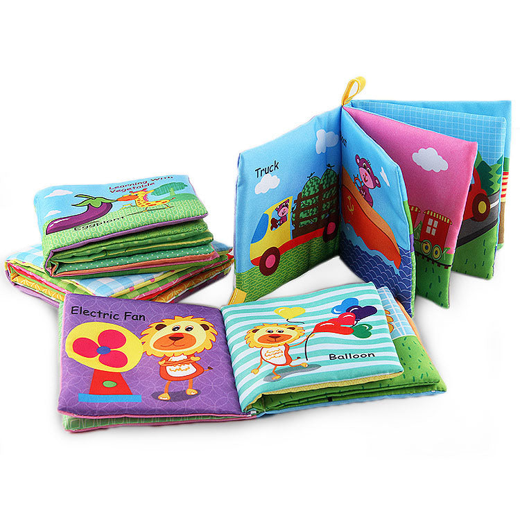 Educational Baby Cloth Book