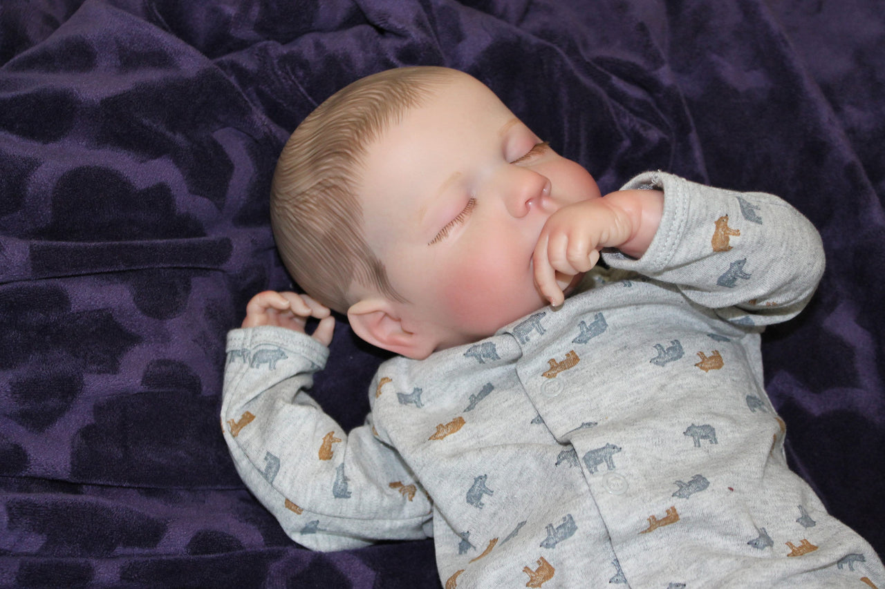 REBORN BABY DOLL 20 inch Baby Reborn Newborn Infant Lifelike Heavy Baby Dolls, Kids 1st Play Doll, Vinyl Doll, Life Size Weighted, 6lbs 6oz