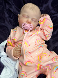 Thumbnail for NEW Reborn Baby 20 inch 6lb 5oz Art Doll Newborn Child Safe Realistic Life Size Girls Play Doll Includes Bottle Blanket Extra Clothes Paci