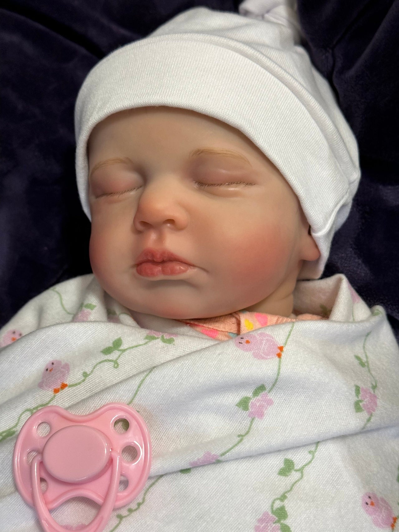 NEW Reborn Baby 20 inch 6lb 5oz Art Doll Newborn Child Safe Realistic Life Size Girls Play Doll Includes Bottle Blanket Extra Clothes Paci