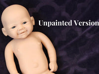 Thumbnail for Ultra-Realistic 13 Inch Silicone Reborn Baby Doll | Handmade Full-Body Platinum Silicone Doll | Collectible Preemie Girl Doll