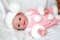 Thumbnail for Handmade 13 Inch Silicone Baby Doll – Realistic Reborn Newborn – Soft & Poseable – Custom Preemie Doll Clothes – For Doll Collectors