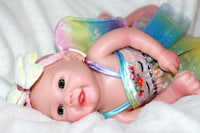 Thumbnail for 13 Inch Silicone Doll – Full Body Realistic Mini Reborn Baby Girl, Soft Lifelike Preemie Doll for Collectors & Kids,