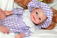 Thumbnail for 13 Inch Silicone Doll – Full Body Realistic Mini Reborn Baby Girl, Soft Lifelike Preemie Doll for Collectors & Kids,