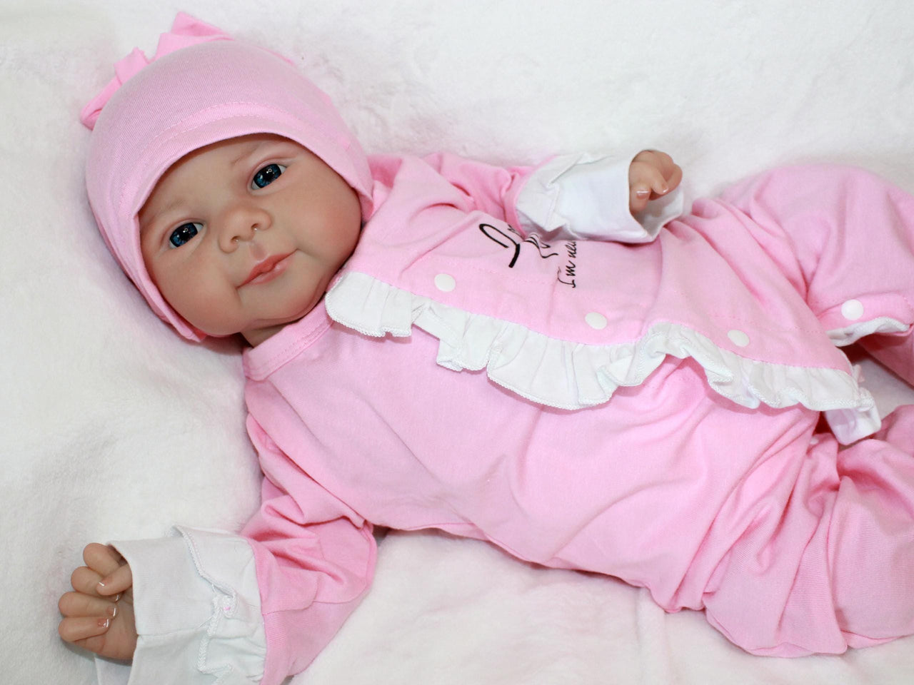 Lifelike Reborn Baby Doll 20” 4 to 6 lbs Weighted Newborn Baby Girl or Boy Soft Heavy Baby Dolls For Children Child Friendly Gifts For Girls