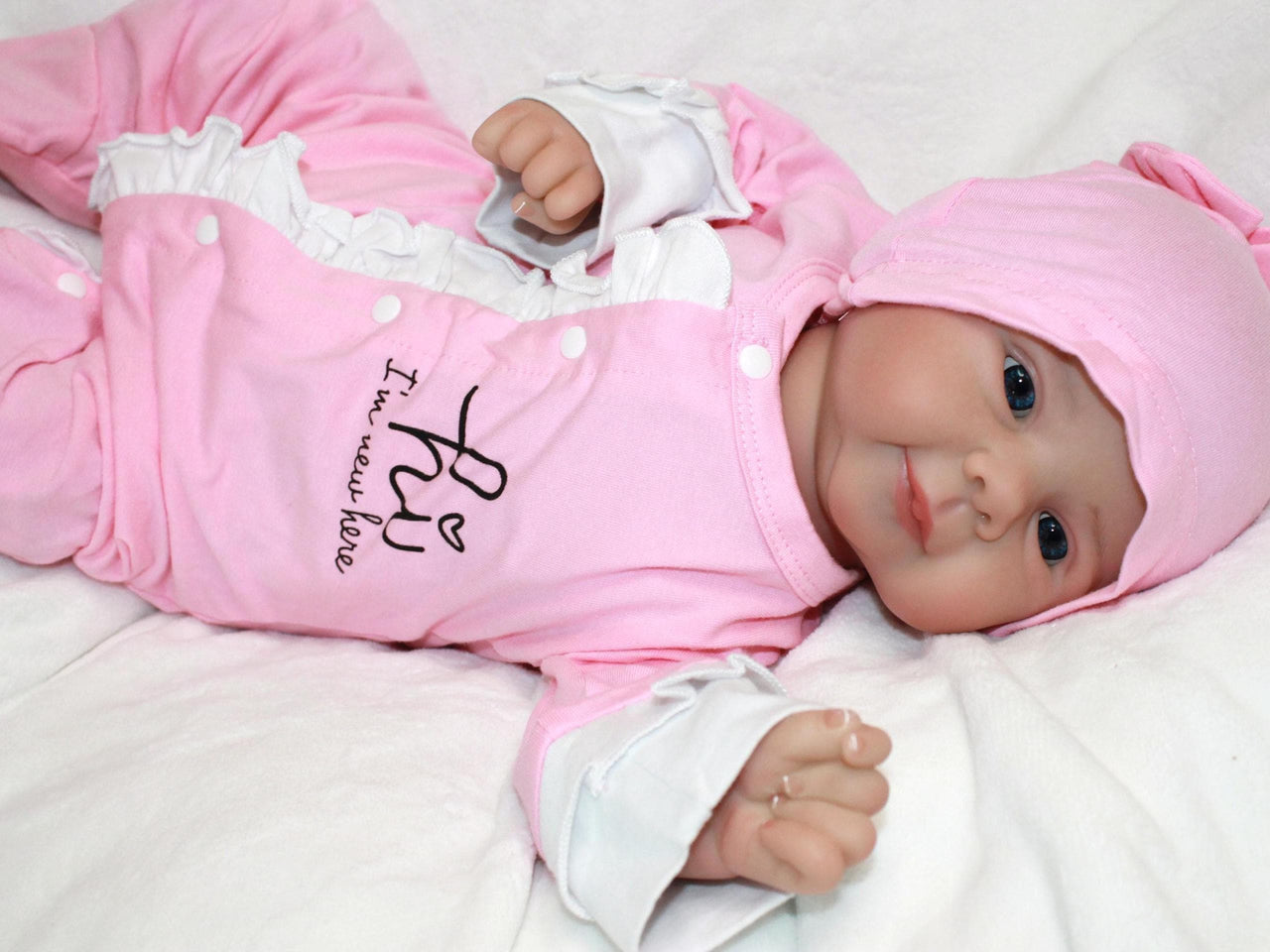 Lifelike Reborn Baby Doll 20” 4 to 6 lbs Weighted Newborn Baby Girl or Boy Soft Heavy Baby Dolls For Children Child Friendly Gifts For Girls