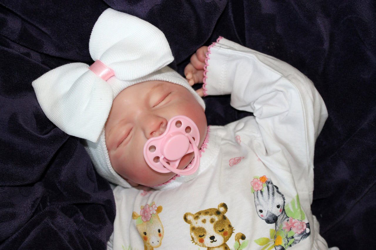 Lifelike Reborn Baby Doll 20” 2 to 7 Pounds Weighted Newborn Baby Girl/Boy Soft Heavy Baby Dolls For Children Child Friendly Gifts For Girls