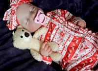Thumbnail for Therapy Reborn Baby Dolls Merry Christmas Outfit Lifelike Reborn Doll 20” Weighted Newborn Christmas Baby Doll Child Friendly Xmas Gifts NEW