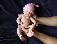 Thumbnail for Drink and Wet Silicone Dolls Wet System Wets Diaper 13" Full Silicone Baby Doll Can Pee Diapers Realistic Real Lifelike 3lbs Dolls Bathtub
