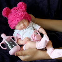 Thumbnail for Preemie Silicone Dolls Realistic Real Lifelike Micro Mini Baby Doll Full Body Reborn 11