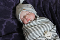 Thumbnail for REBORN BABY DOLL 20 inch Baby Reborn Newborn Infant Lifelike Heavy Baby Dolls, Kids 1st Play Doll, Vinyl Doll, Life Size Weighted, 6lbs 6oz