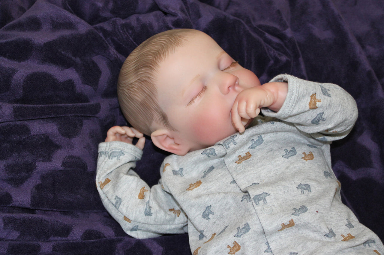 REBORN BABY DOLL 20 inch Baby Reborn Newborn Infant Lifelike Heavy Baby Dolls, Kids 1st Play Doll, Vinyl Doll, Life Size Weighted, 6lbs 6oz