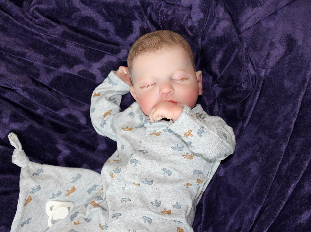 REBORN BABY DOLL 20 inch Baby Reborn Newborn Infant Lifelike Heavy Baby Dolls, Kids 1st Play Doll, Vinyl Doll, Life Size Weighted, 6lbs 6oz