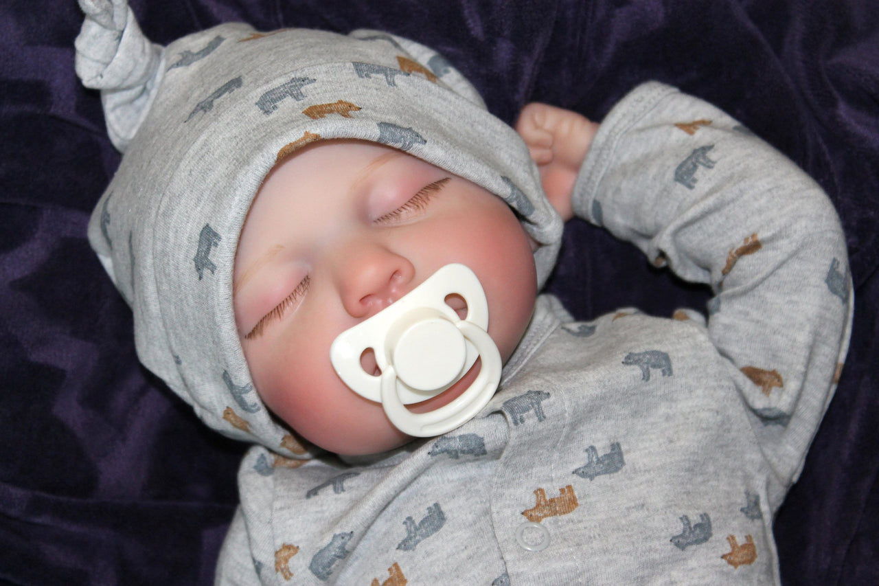 REBORN BABY DOLL 20 inch Baby Reborn Newborn Infant Lifelike Heavy Baby Dolls, Kids 1st Play Doll, Vinyl Doll, Life Size Weighted, 6lbs 6oz