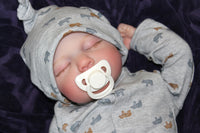 Thumbnail for REBORN BABY DOLL 20 inch Baby Reborn Newborn Infant Lifelike Heavy Baby Dolls, Kids 1st Play Doll, Vinyl Doll, Life Size Weighted, 6lbs 6oz