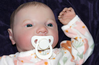 Thumbnail for Lifelike Reborn Baby Doll 19” 3 to 5 Pounds, Open Eyes Vinyl Limbs Cloth Body Babies