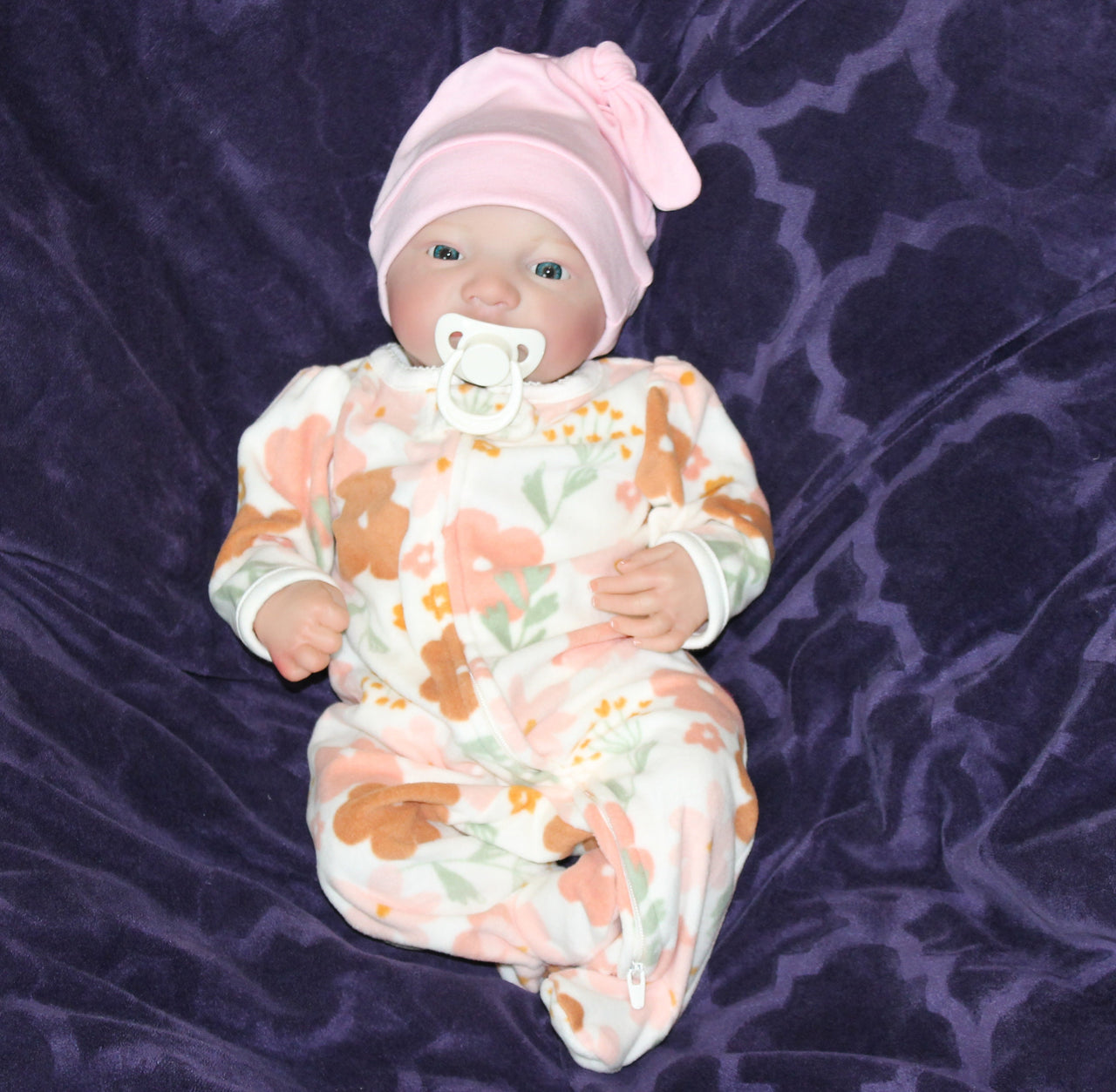 Lifelike Reborn Baby Doll: 19" Vinyl Limbs, Cloth Body