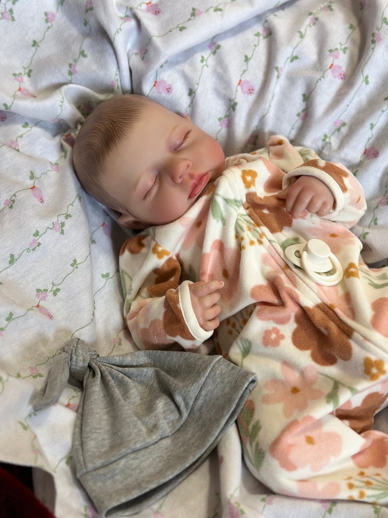Reborn Baby Doll Lifelike Realistic Weighted Dolls That Look Real Life Size 20 inch Art Doll Newborn Vinyl Cloth Body Girls Play