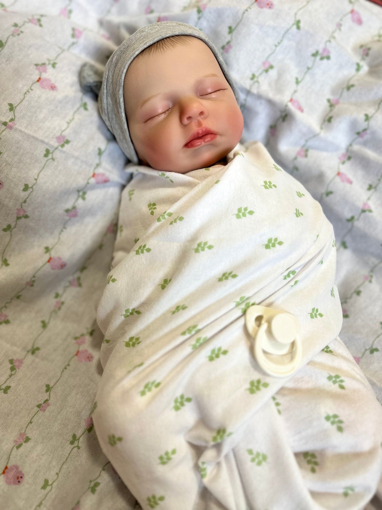 Reborn Baby Doll Lifelike Realistic Weighted Dolls That Look Real Life Size 20 inch Art Doll Newborn Vinyl Cloth Body Girls Play