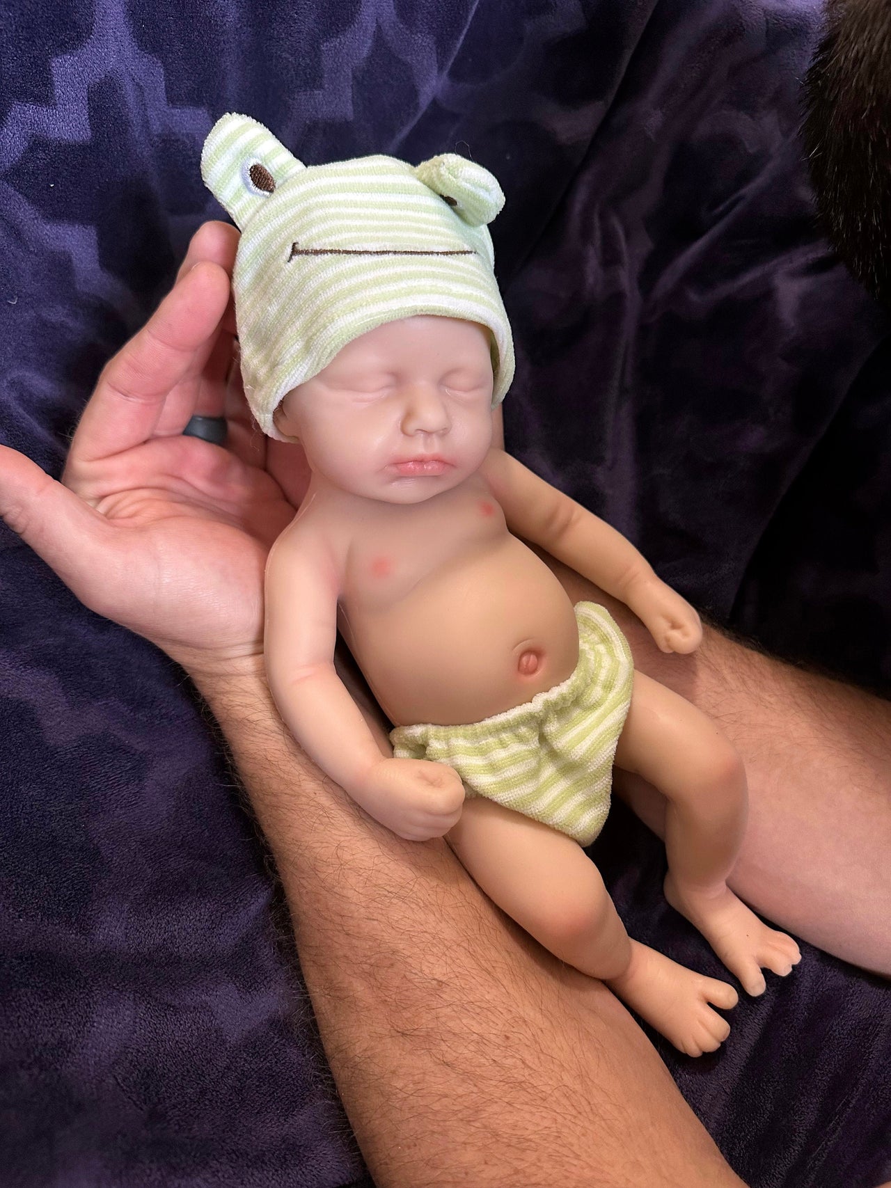 12" Full Silicone Baby Doll "Glenn & Maddy"