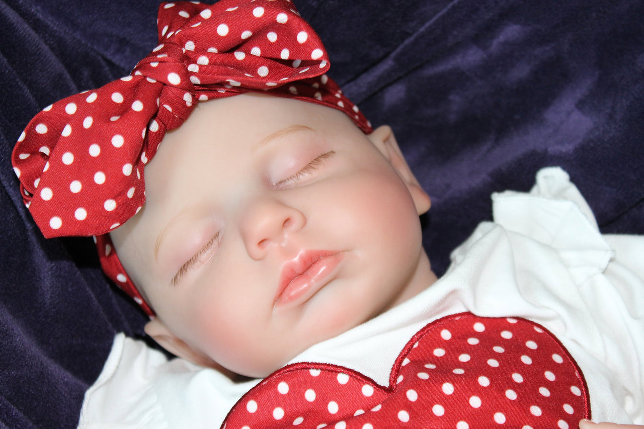 Realistic Reborn Baby Doll: 20 Inch Weighted Vinyl Doll