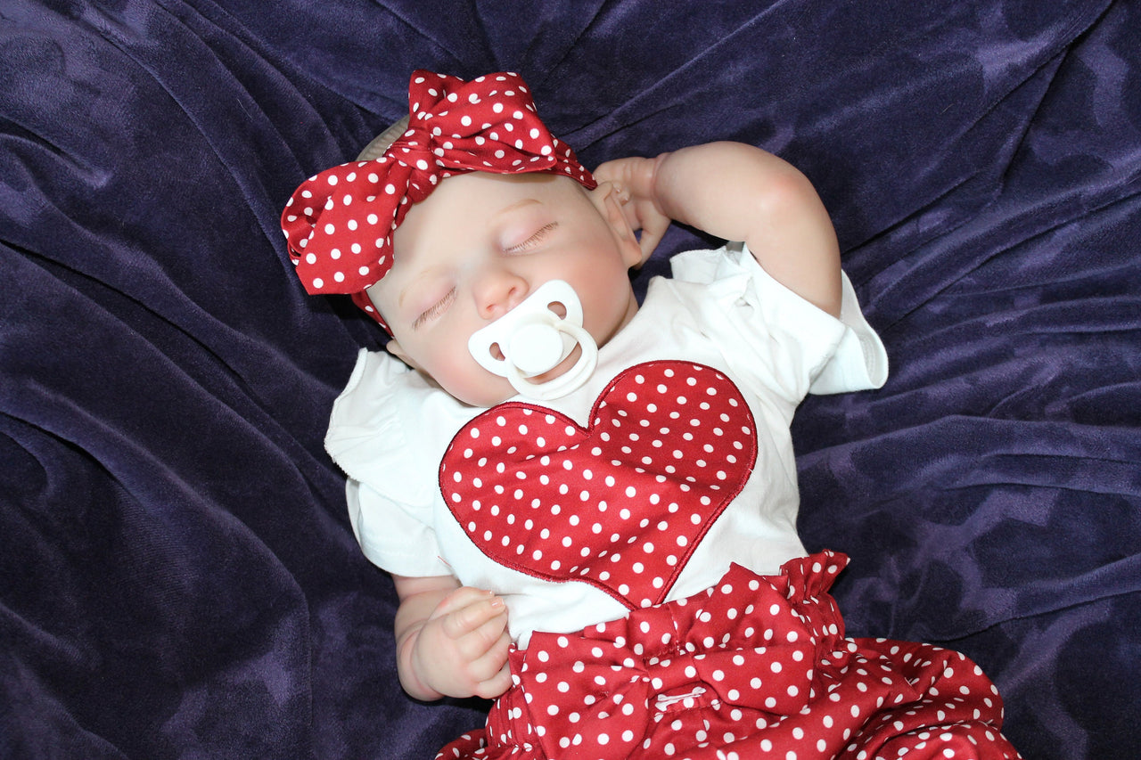 Realistic Reborn Baby Doll: 20 Inch Weighted Vinyl Doll