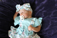 Thumbnail for Artisan-crafted reborn doll, exuding realism and delicate charm. Lifelike Reborn Baby Doll 20” 2 6 7 8 Pounds Weighted Newborn Baby Heavy Baby Dolls For Children Child Friendly Gifts For Girls Blue Dress