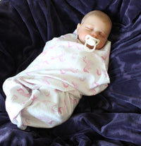 Thumbnail for Cherishable reborn doll, a masterful creation with lifelike appeal. Lifelike Reborn Baby Doll 20” 2 6 7 8 Pounds Weighted Newborn Baby Heavy Baby Dolls For Children Child Friendly Gifts For Girls Blue Dress