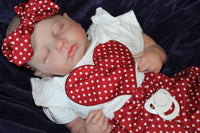 Thumbnail for Newborn REBORN BABY DOLL Realistic 20 inch 8 Pounds Heavy Life Size Real Weighted Vinyl Cloth Body Kids Childs First Play Dolls 6/7 Pounds