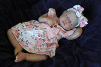 Thumbnail for 20” 2 to 8 Pounds Weighted Newborn Baby Girl/Boy Lifelike Reborn Baby Doll Soft Heavy Baby Dolls For Children Child Friendly Gifts For Girls