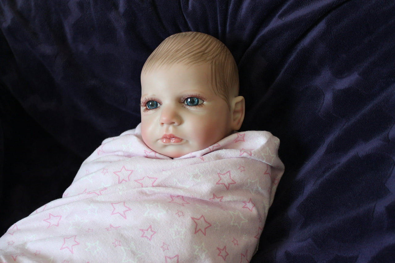6 Pound Reborn Heavy Dolls Lifelike Baby Doll 20” 2 lbs. Weighted Newborn Baby Girl/Boy Soft For Children Child Friendly Gifts For Girls