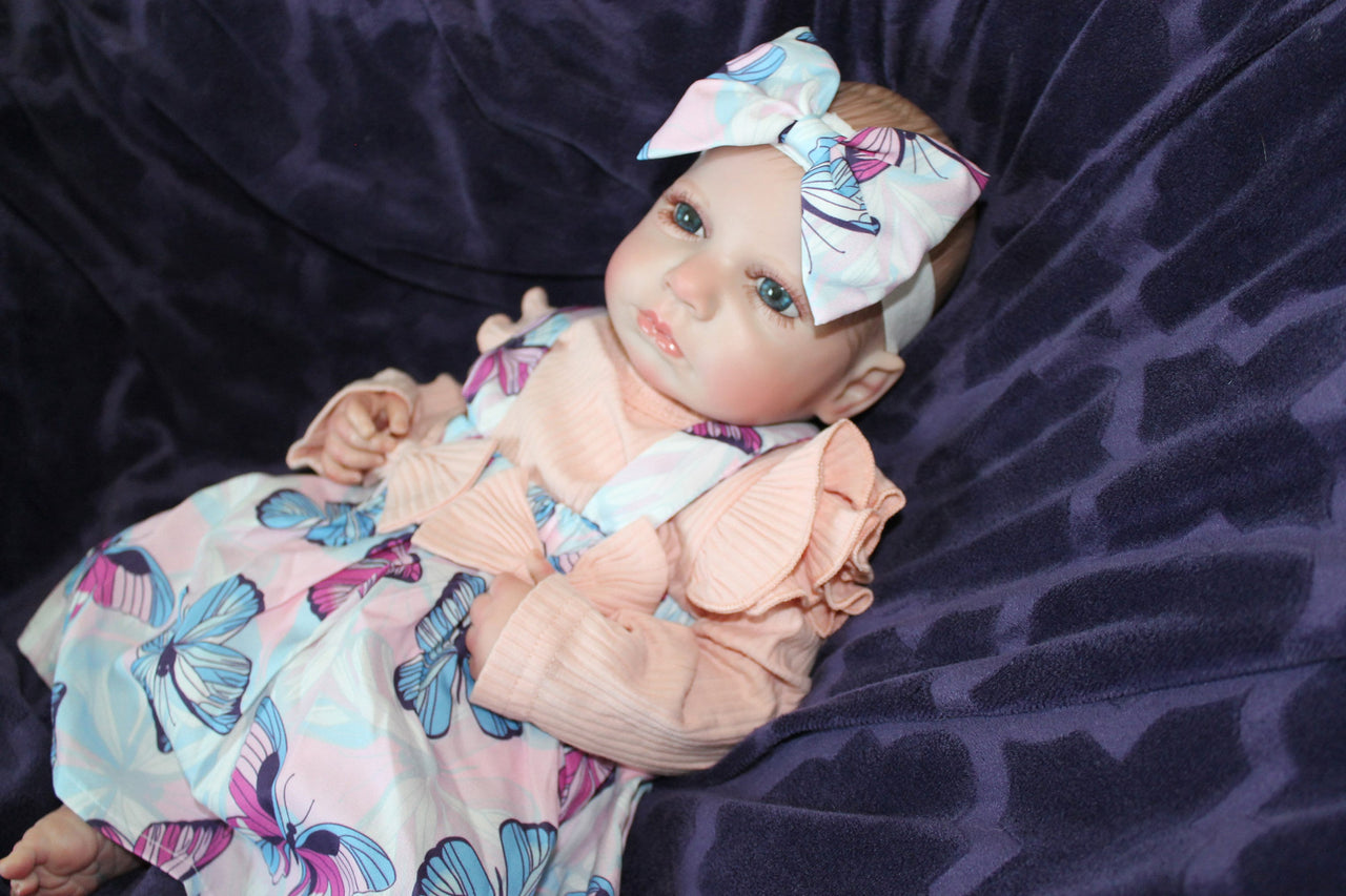 Lifelike Reborn Baby Doll 20” 2 to 6 Pounds Weighted Newborn Baby Girl/Boy Soft Heavy Baby Dolls For Children Child Friendly Gifts For Girls