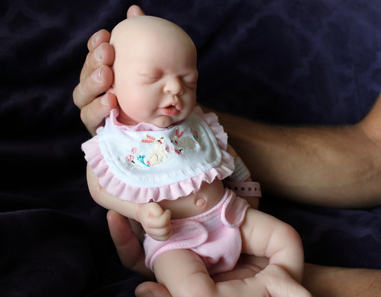 Realistic Real Lifelike 12&quot; Full Silicone Baby Doll Body Reborn Preemie 2.6lbs Platinum Silicone Dolls Weighted Babies Ecoflex Bathtub Kids