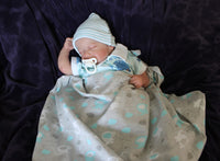 Thumbnail for Blue Whales, Lifelike Reborn Baby Doll, Therapy doll, 20 inches 2 to 8 Pounds Weighted, Newborn Baby Boy, Soft Heavy Baby Dolls For Children Child Friendly Gifts For Girls, dementia therapy dolls