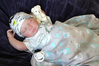 Thumbnail for 2 to 8 Pounds Lifelike Reborn Baby Doll, 20 inch Weighted Newborn Baby Boy, Soft vinyl, Heavy Baby Dolls, For Children, Child Friendly Gifts For Girls