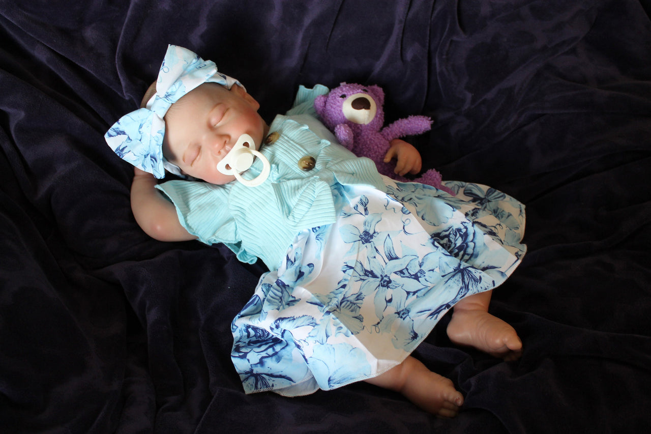 Painted Finished Reborn Baby Doll, Lifelike Baby Doll, Weighted Newborn Baby, Heavy Dolls For Children, Child Friendly Gifts For Girls