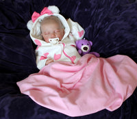 Thumbnail for Painted Finished Reborn 2 to 8 Pounds Lifelike Baby Doll 20” Weighted Newborn Baby Heavy Dolls For Children Child Friendly Gifts For Girls