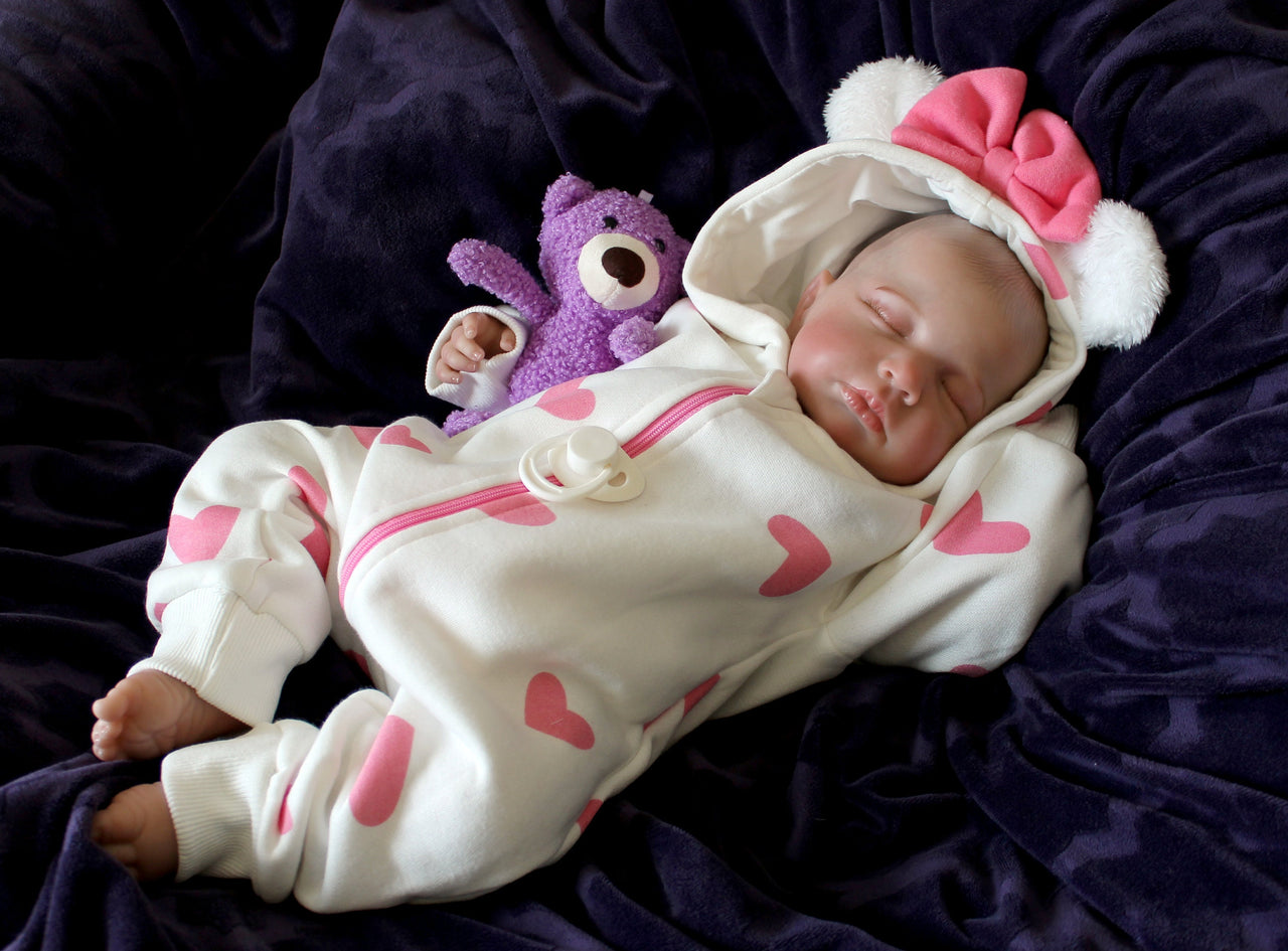 Painted Reborn Baby Doll: 20" Weighted Newborn Doll, Child Friendly