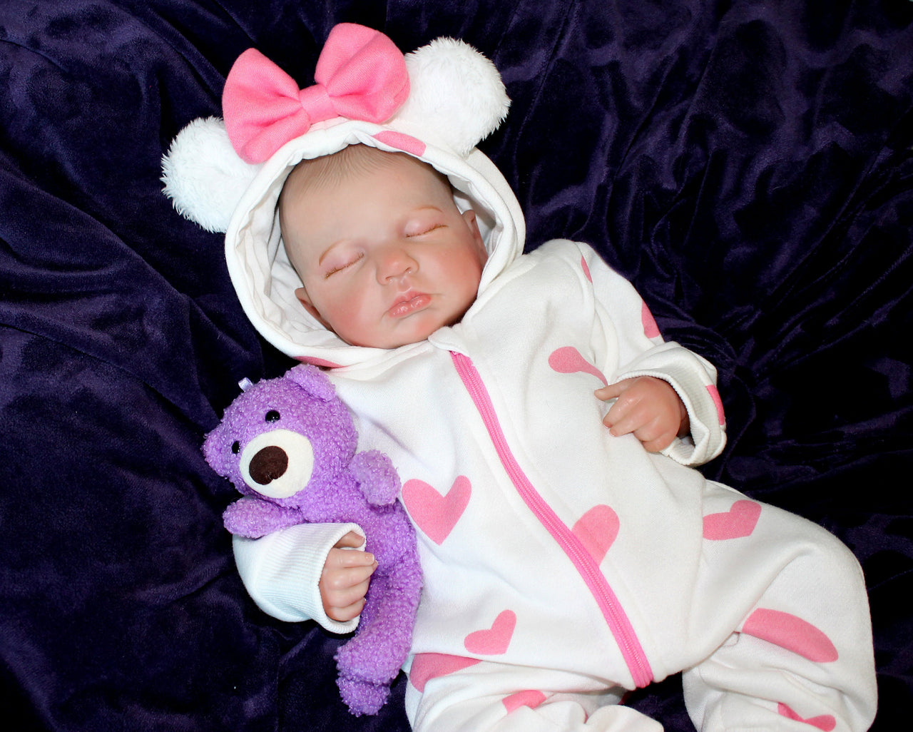 Painted Reborn Baby Doll: 20" Weighted Newborn Doll, Child Friendly