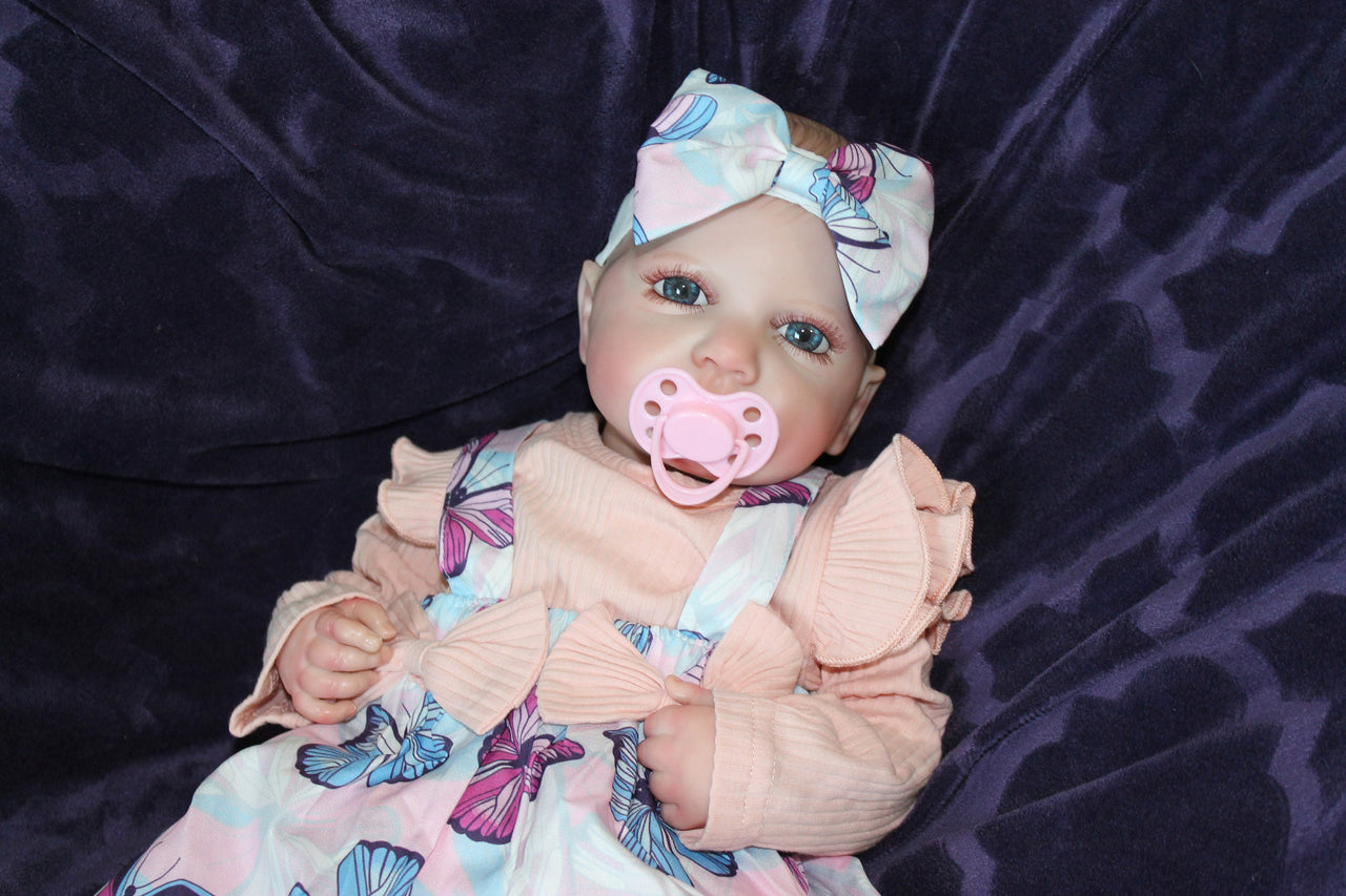 Lifelike Reborn Baby Doll 20” 2 to 6 Pounds Weighted Newborn Baby Girl/Boy Soft Heavy Baby Dolls For Children Child Friendly Gifts For Girls