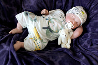 Thumbnail for 2 to 8 Pounds Lifelike Reborn Baby Doll, 20 inch Weighted Newborn Baby Boy, Soft vinyl, Heavy Baby Dolls, For Children, Child Friendly Gifts For Girls