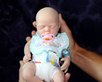 Thumbnail for 12 inches Full Silicone Baby Doll Body Reborn Preemie 2.6lbs Platinum Silicone Dolls Realistic Real Lifelike Weighted Babies Ecoflex Bathtub Kids boy or girl