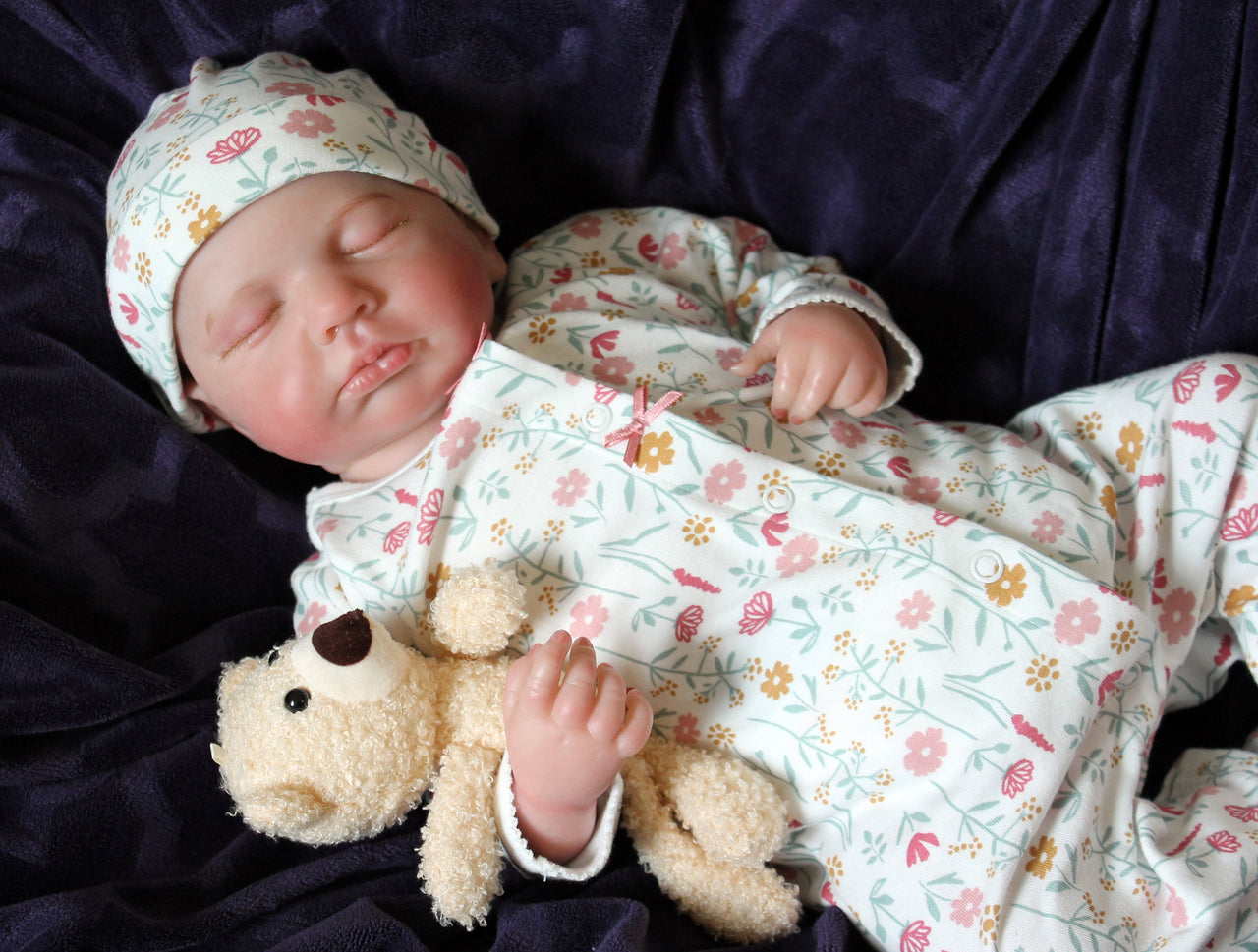 8 Pounds Weighted Newborn Lifelike Reborn Baby Doll 20 inch Baby Girl/Boy Soft Heavy Baby Dolls For Children Child Friendly First Play Dolls