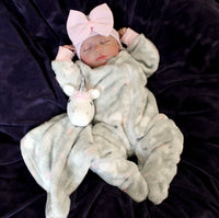 Thumbnail for Unicorn Fuzzy Fleece Weighted Newborn Lifelike Reborn Baby Doll 20 inch Baby Soft Heavy Baby Dolls Children Child Friendly First Play Dolls