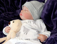 Thumbnail for 8 Pounds Weighted Newborn Lifelike Reborn Baby Doll 20 inch Baby Girl/Boy Soft Heavy Baby Dolls For Children Child Friendly First Play Dolls