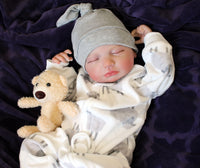 Thumbnail for 8 Pounds Weighted Newborn Lifelike Reborn Baby Doll 20 inch Baby Girl/Boy Soft Heavy Baby Dolls For Children Child Friendly First Play Dolls