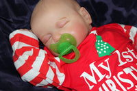 Thumbnail for Christmas Reborn Baby Doll 20” 2 to 8 Pounds Weighted Newborn Lifelike Reborns Soft Heavy Baby Dolls Children Child Friendly Gifts For Girls
