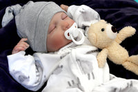 Thumbnail for 8 Pounds Weighted Newborn Lifelike Reborn Baby Doll 20 inch Baby Girl/Boy Soft Heavy Baby Dolls For Children Child Friendly First Play Dolls