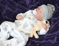 Thumbnail for 8 Pounds Weighted Newborn Lifelike Reborn Baby Doll 20 inch Baby Girl/Boy Soft Heavy Baby Dolls For Children Child Friendly First Play Dolls