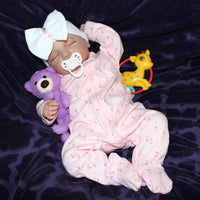 Thumbnail for 8 Pounds Weighted Newborn Lifelike Reborn Baby Doll 20 inch Baby Girl/Boy Soft Heavy Baby Dolls For Children Child Friendly First Play Dolls